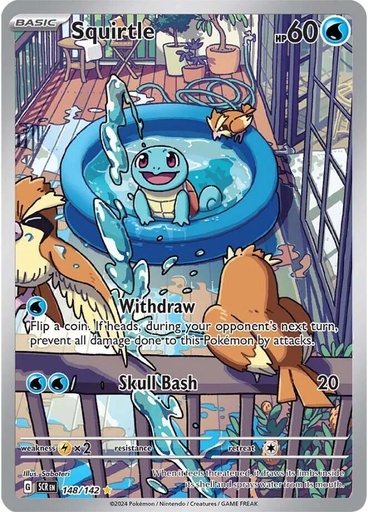 Squirtle - SV07: Stellar Crown 148/142