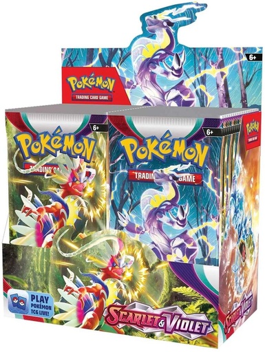 [184-86324] Scarlet & Violet Booster Box - SV01: Scarlet & Violet Base Set (SV1)