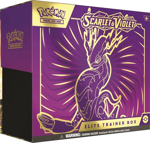 [184-85341] DV - Scarlet & Violet Elite Trainer Box [Miraidon] - SV01