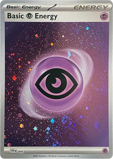 Basic Psychic Energy (Cosmos Holo) - SV01: Scarlet & Violet Base Set (SV1)