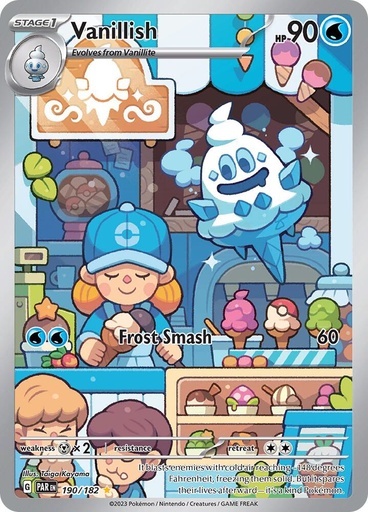 Vanillish - 190/182 - SV04: Paradox Rift (PAR)