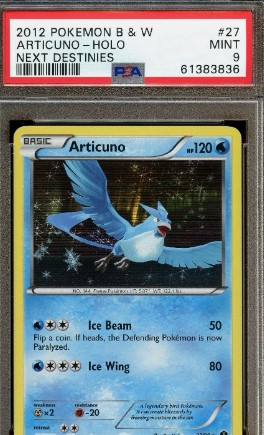 Articuno - 27/99 (Next Destinies) CGC 9