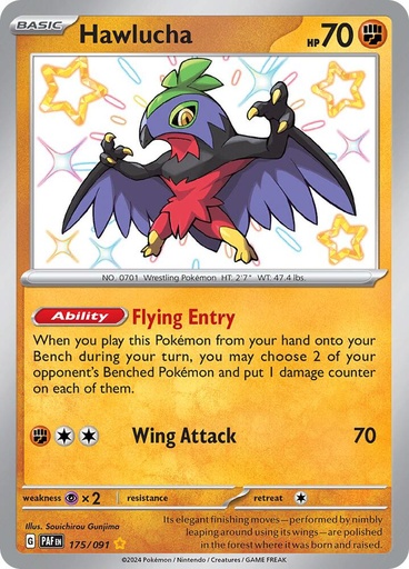 Hawlucha - SV: Paldean Fates 175/091