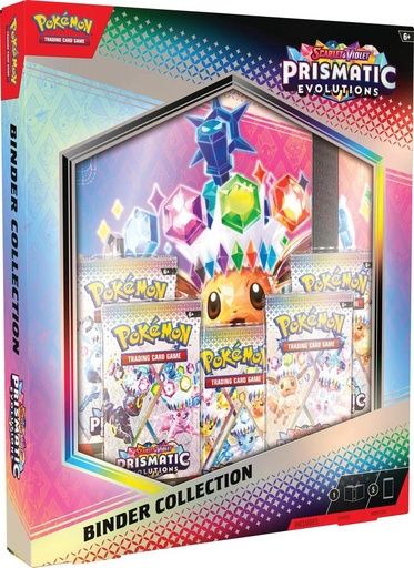 [10-10023-101] Prismatic Evolutions Binder Collection
