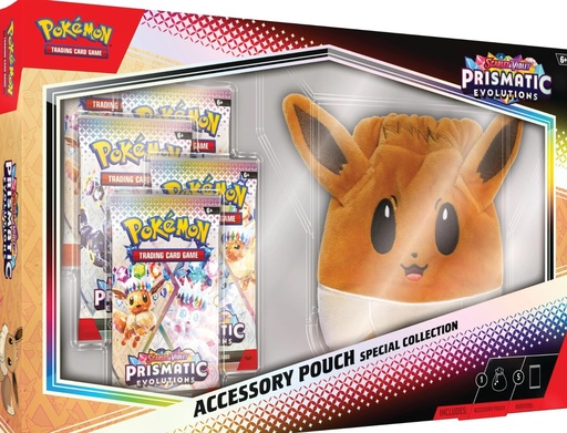 [10-10026-101] Prismatic Evolutions PouchPrismatic Evolutions Accessory Pouch Special Collection - SV: Prismatic Evolutions (PRE)