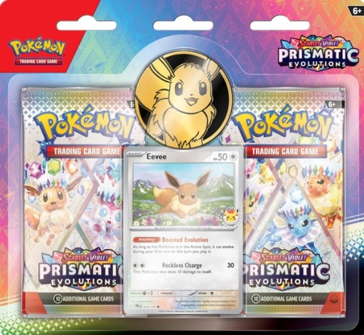 [10-10118-101] Prismatic Evolutions 2-Pack Blister