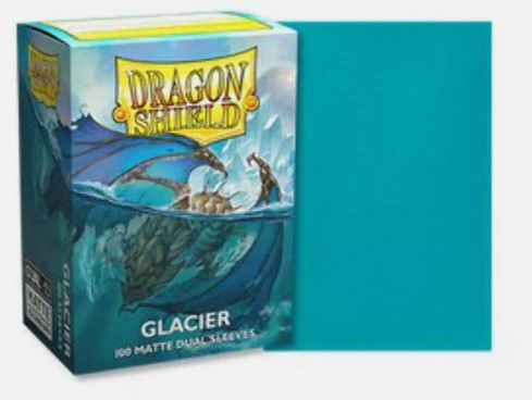 [AT-15031] Dragonshield: 100ct Dual Matte Sleeves - Standard Size "Glacier"