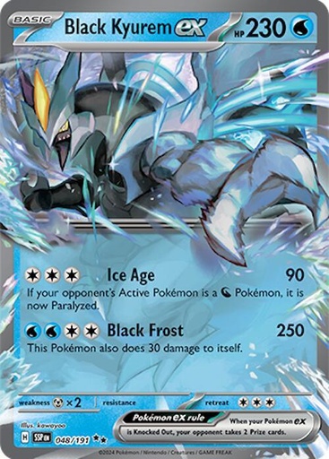 Black Kyurem ex - 048/191 - SV08: Surging Sparks (SSP)