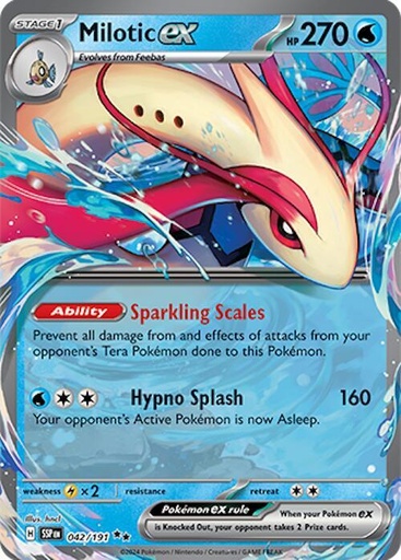Milotic ex - 042/191 - SV08: Surging Sparks (SSP)