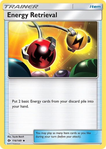 Energy Retrieval - SM Base Set 116/149