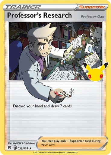 Professor's Research - Celebrations 023/025