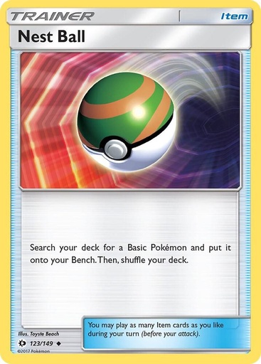Nest Ball - SM Base Set 123/149