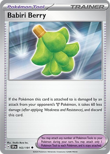 Babiri Berry - SV08: Surging Sparks 163/191