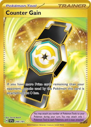 Counter Gain - 249/191 - SV08: Surging Sparks (SV08)