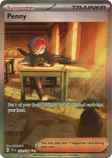 Penny - 252/198 - SV01: Scarlet & Violet Base Set (SV1)
