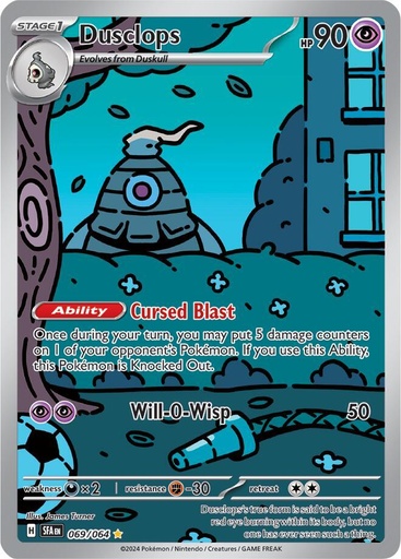 Dusclops - 069/064 - SV: Shrouded Fable (SFA)