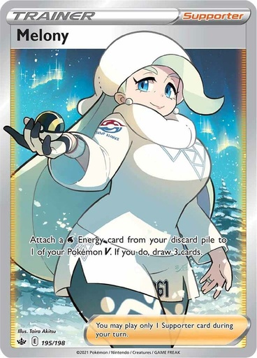 Melony (Full Art) - SWSH06: Chilling Reign 195/198