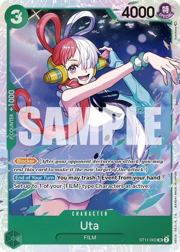 Uta (002) - Starter Deck 11: Uta (ST-11)