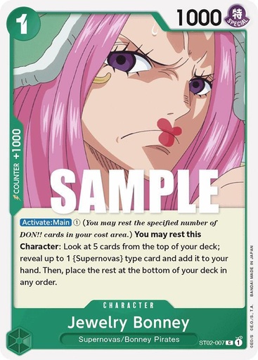 Jewelry Bonney - Starter Deck 2: Worst Generation (ST-02)