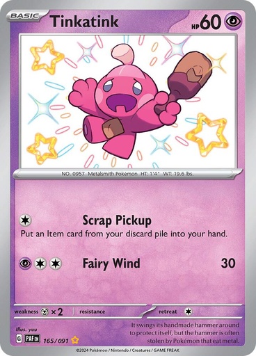 Tinkatink - SV: Paldean Fates 165/091