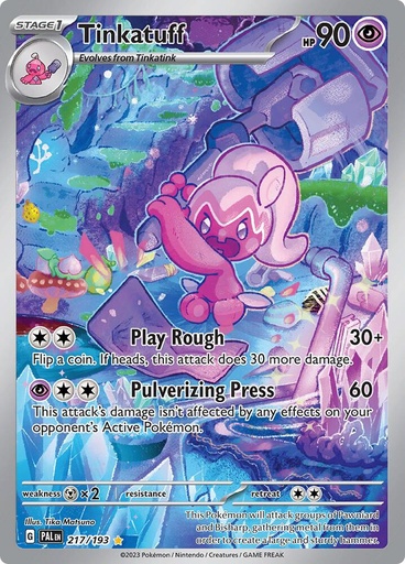 Tinkatuff - 217/193 - SV02: Paldea Evolved (PAL)