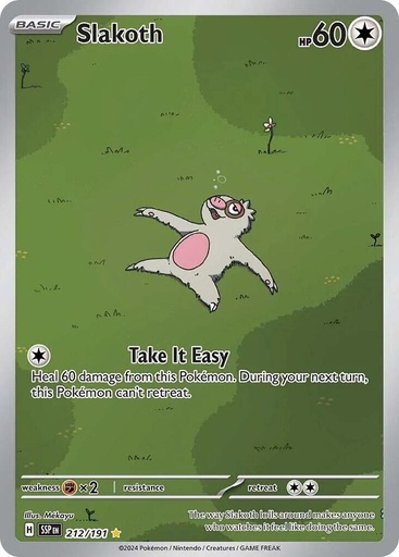 Slakoth - 212/191 - SV08: Surging Sparks (SV08)