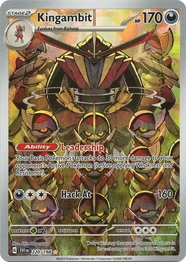 Kingambit - 220/198 - SV01: Scarlet & Violet Base Set (SVI)