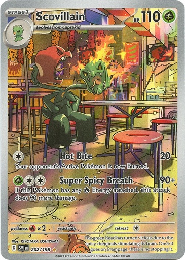Scovillain - 202/198 - SV01: Scarlet & Violet Base Set (SVI)