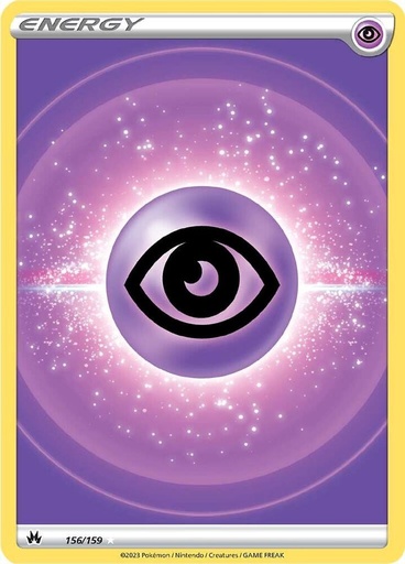Psychic Energy (Texture Full Art) - Crown Zenith 156/159