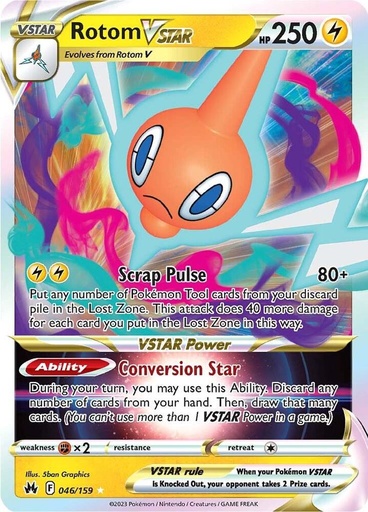 Rotom VSTAR - Crown Zenith 046/159