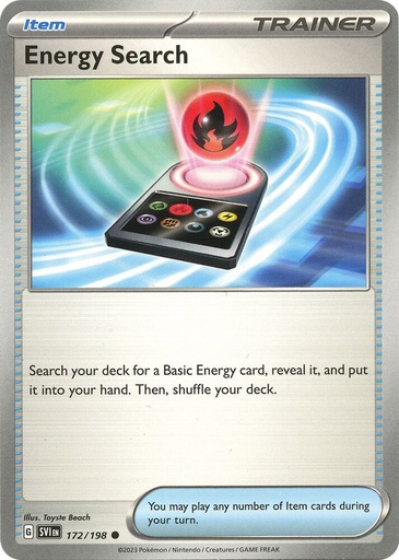 Energy Search - SV01: Scarlet & Violet Base Set 172/198