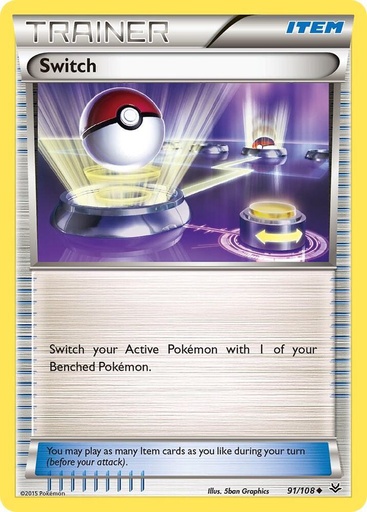 Switch - XY - Roaring Skies 091/108