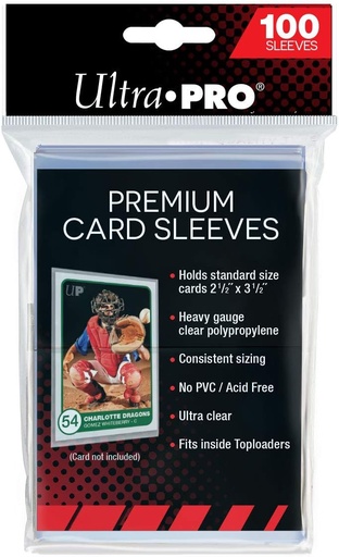 Ultra Pro Paquete de 100 Fundas Premium para Tarjetas de colección