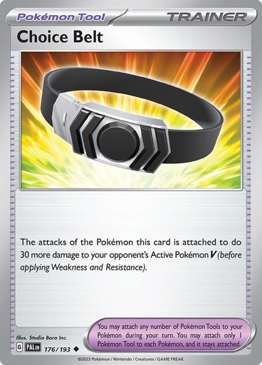 Choice Belt - SV02: Paldea Evolved 176-193