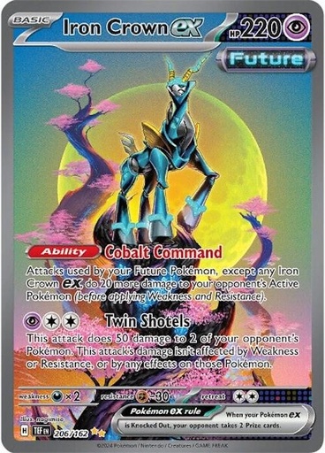 Iron Crown ex - 206/162 - SV05: Temporal Forces (TEF)