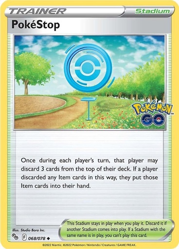 PokeStop - Pokemon GO 068/078