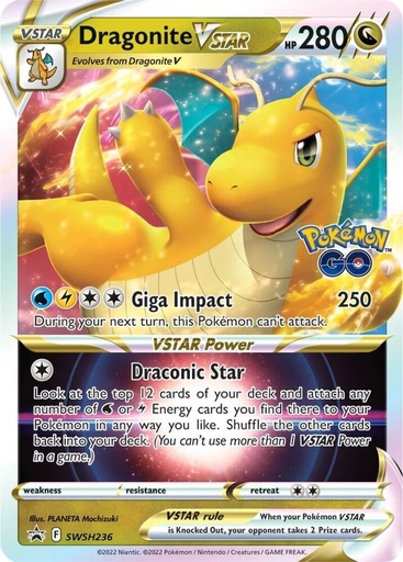 Dragonite VSTAR - SWSH236 - SWSH: Sword & Shield Promo Cards (SWSD)