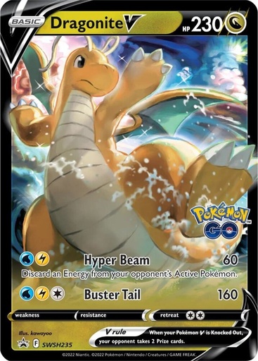 Dragonite V - SWSH235 - SWSH: Sword & Shield Promo Cards (SWSD)