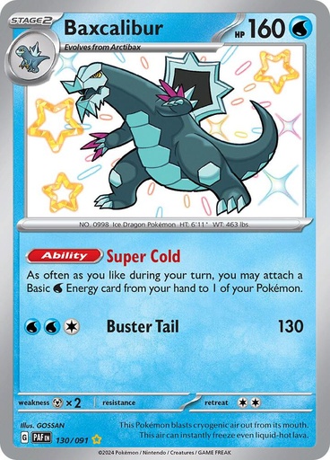 Baxcalibur - SV: Paldean Fates (PAF)