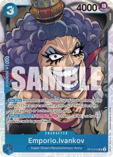 Emporio.Ivankov - Starter Deck 12: Zoro and Sanji (ST-12)