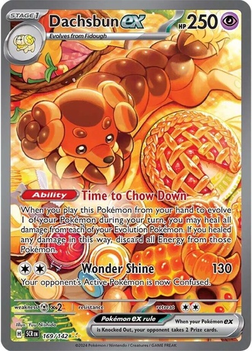 Dachsbun ex - 169/142 - SV07: Stellar Crown (SCR)