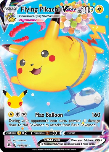Flying Pikachu VMAX - Celebrations (CLB)