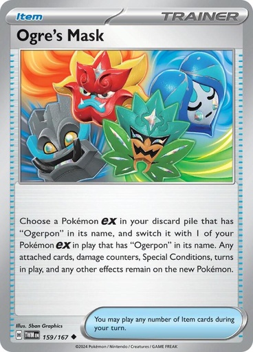 Ogre's Mask - 159/167 (Cosmos Holo)