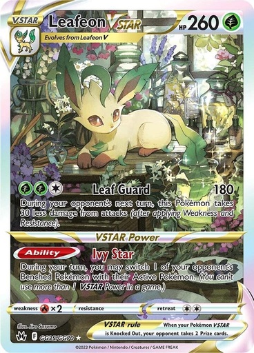 Leafeon VSTAR - Crown Zenith: Galarian Gallery GG35/GG70