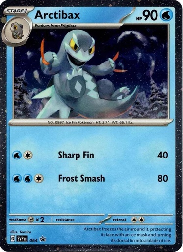 Arctibax - 064 (Cosmos Holo) - SV: Scarlet & Violet Promo Cards (SVP)