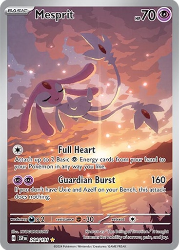 Mesprit - 204/191 - SV08: Surging Sparks (SSP)