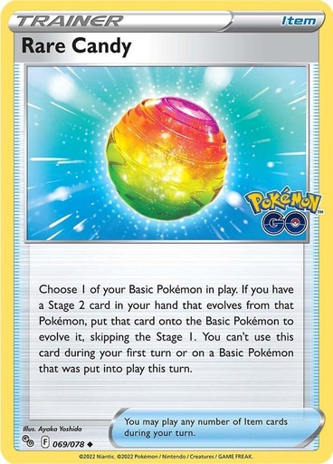 Rare Candy - Pokemon GO 069/078