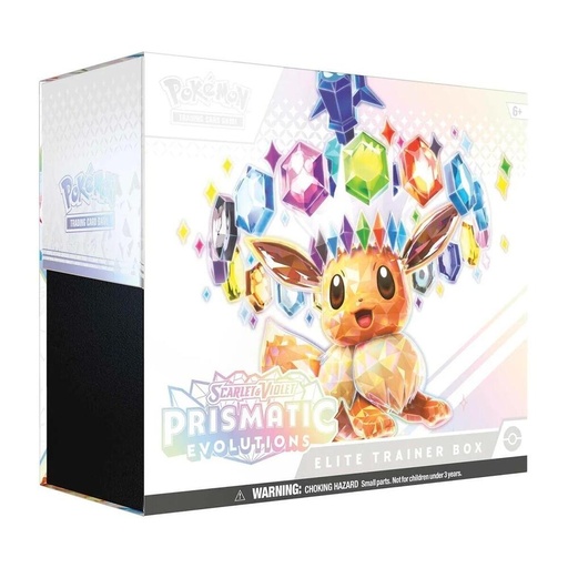Prismatic Evolutions Pokemon Center Elite Trainer Box (Exclusive)
