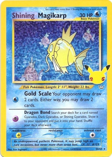Shining Magikarp - Celebrations: Classic Collection (CCC)