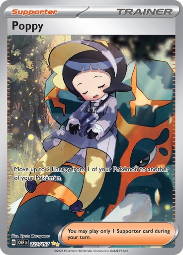 Poppy - 227/197 - SV03: Obsidian Flames (OBF)
